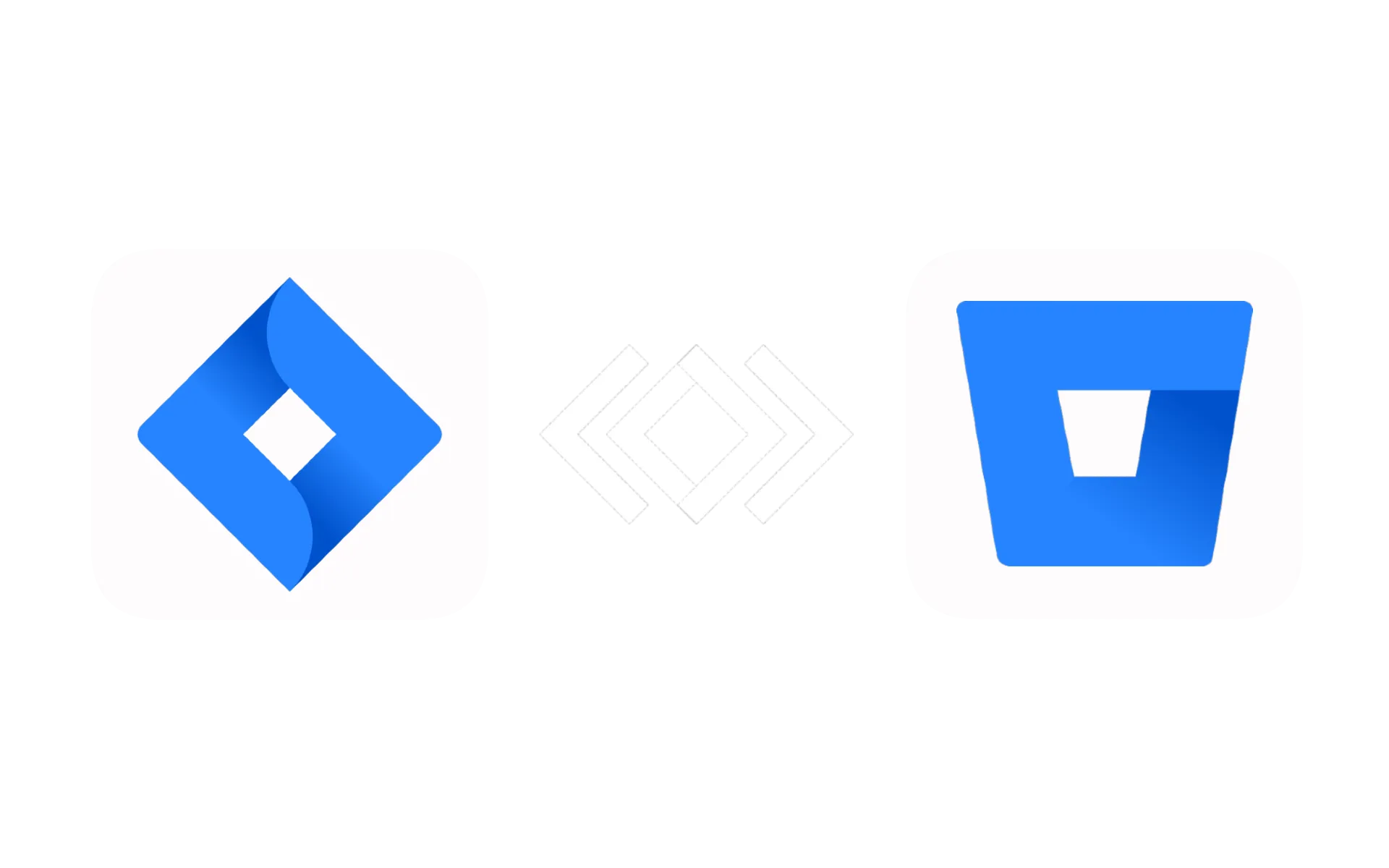 Jira and Bitbucket Logos